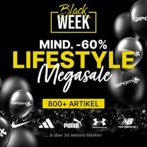 Lifestyle Black Friday Sale - mind. 60% Rabatt + 10€ Extra-Rabatt