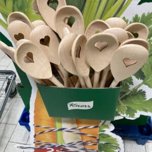 gratis Holzkochlöffel beim Kauf von 2 Knorr Boullions im Glas (evtl. lokal Kaufland Andernach)