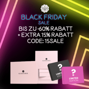 🎆 Glossybox Sale bis zu 60% Rabatt + 15% Extra Rabatt