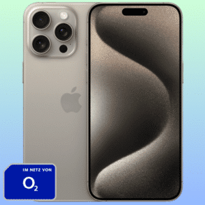 📱 iPhone 15 Pro Max (256GB) für einmalig 199€ + 2x 280GB 5G/LTE Allnet für 49,98€/Monat (Doppelkartenaktion | o2 Mobile XL)
