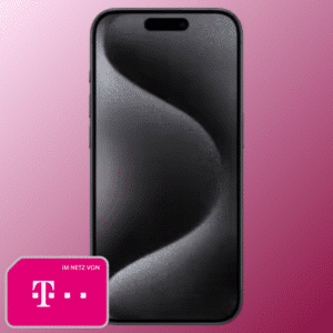 😍 iPhone 15 (128GB) für 249,99€ + 25GB Telekom LTE Allnet Flat für 34,99€/Monat (Klarmobil Allnet Flat)