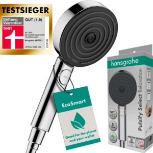 Testsieger + DealDoktor-bewährt 🤑 hansgrohe Pulsify Select S Handbrause für 23,99€