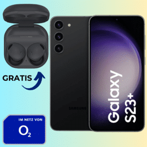📱 Samsung Galaxy S23+ (256GB) für 211€ + GRATIS Samsung Galaxy Buds2 Pro + 200€ Bonus + 50GB 5G/LTE Allnet für 39,99€/Monat (o2 mobil M Boost)