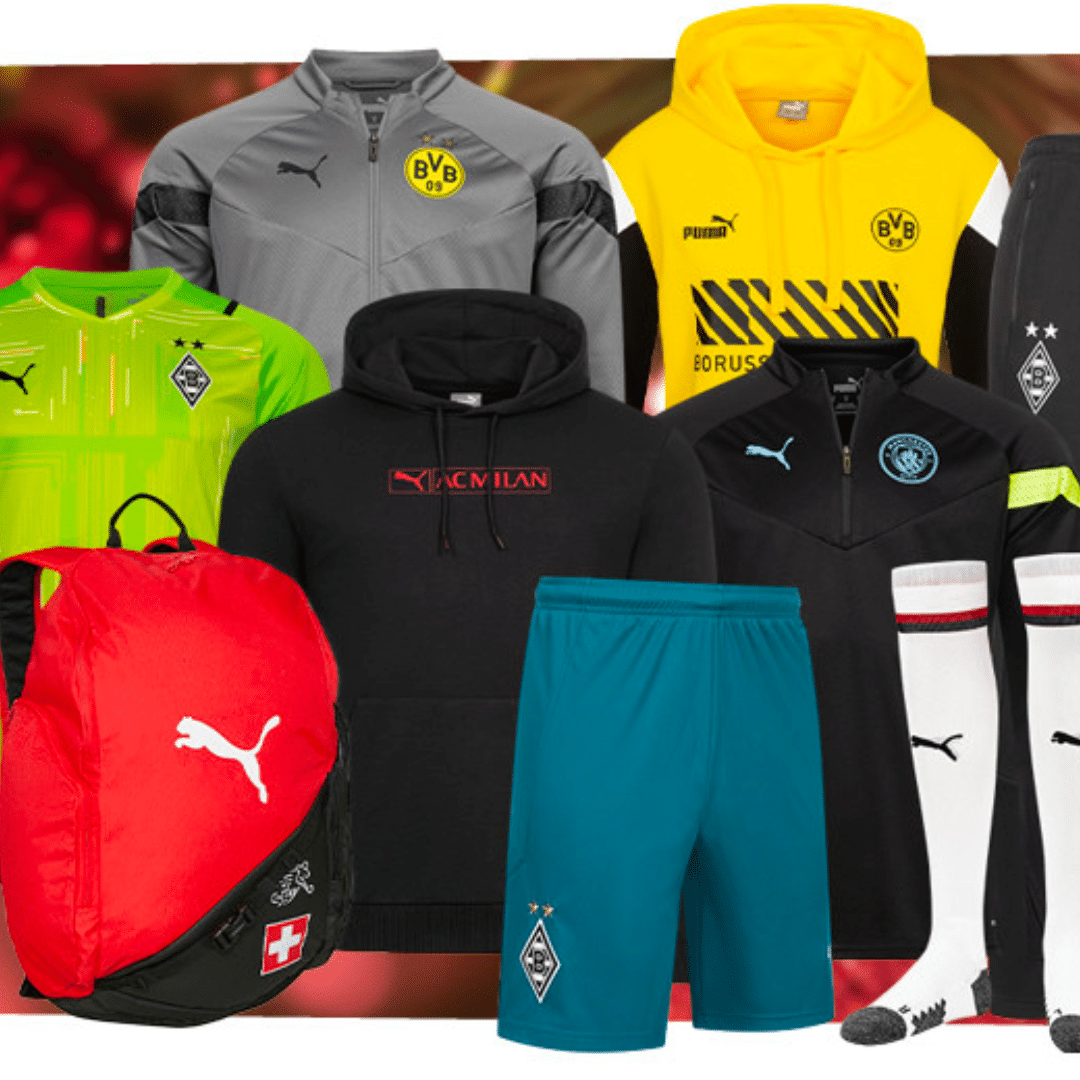 Thumbnail ⚽️ Puma Fanartikel-Sale: Jede Menge neue Deals - mit BVB, AC Mailand, DHB und mehr! 🤩