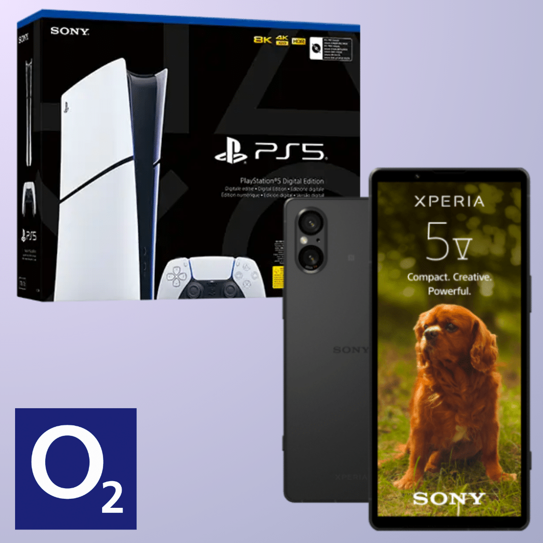 Thumbnail Sony Xperia 5 V (128GB) für 69,99€ + GRATIS Playstation 5 + 140GB LTE/5G Allnet für 52,99€ mtl. (o2 Mobile L Boost)