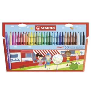 Filzstifte STABILO power 30er Pack für 7,69€ (statt 11,10€)