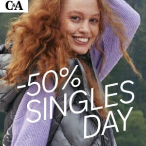 C&A Singles Day: bis zu 50% auf ausgewählte Artikel