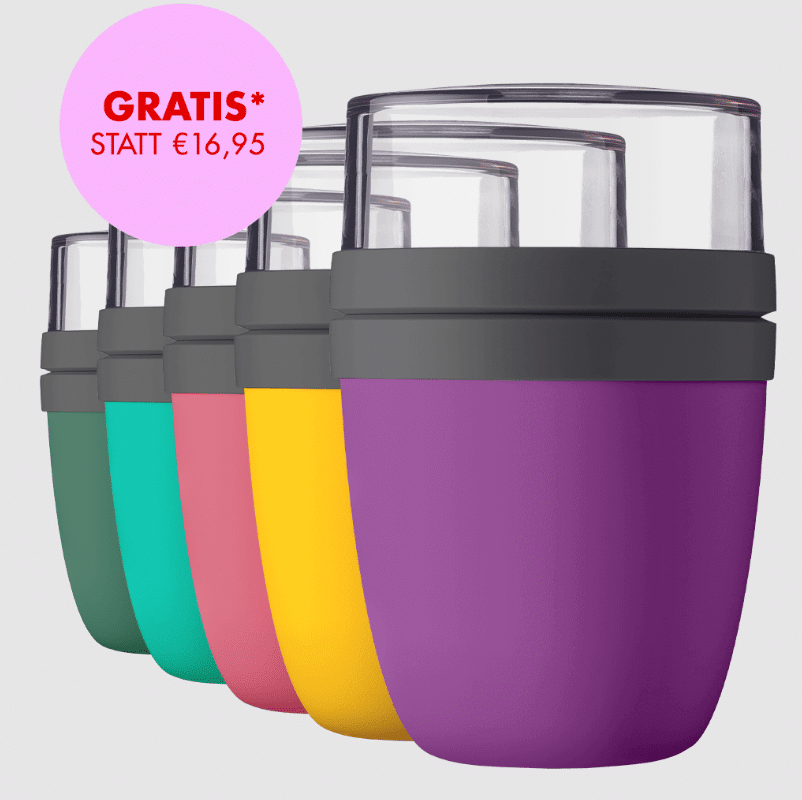 😍 mymuesli GRATIS Becher: Müsli 2Go Becher kostenlos ab 10€ MBW