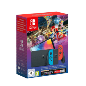 NINTENDO Switch OLED-Modell + Mario Kart 8 Deluxe + Nintendo Switch Online 12-monatige Einzelmitgliedschaft