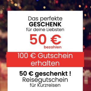🎁 100€ Travelcircus Gutschein für 50€: über 1.000 Angebote in Deutschland & Europa