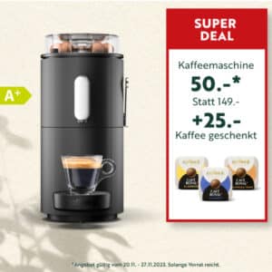 CoffeeB-Maschine für eff. 25€ (statt 66€)