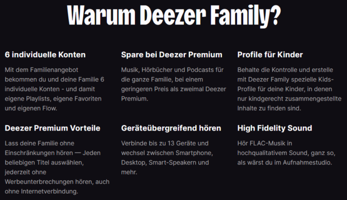 Deezer Family