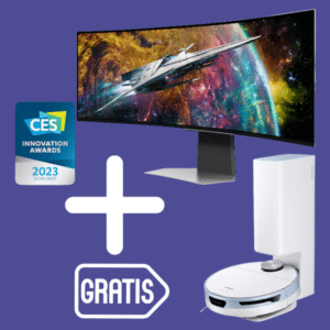 🤑 Gaming Monitor Samsung Odyssey OLED G9 (49“) + Samsung VR30T85513B/ WA Jet Bot+ für nur 1699€