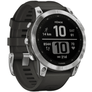 🤑 Günstiger als am Black-Friday! 🤩 GARMIN Fenix 7 Smartwatch 🏃 Edelstahl, Silikon, 127-210 mm, Graphit für 361,34€ (statt 410€)