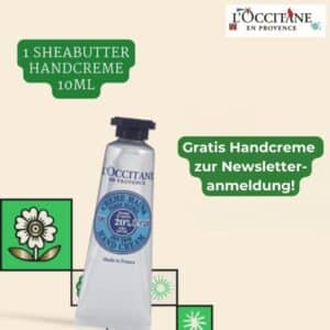 Gratis L'Occitane Handcreme zur Bestellung ohne Mindestbestellwert
