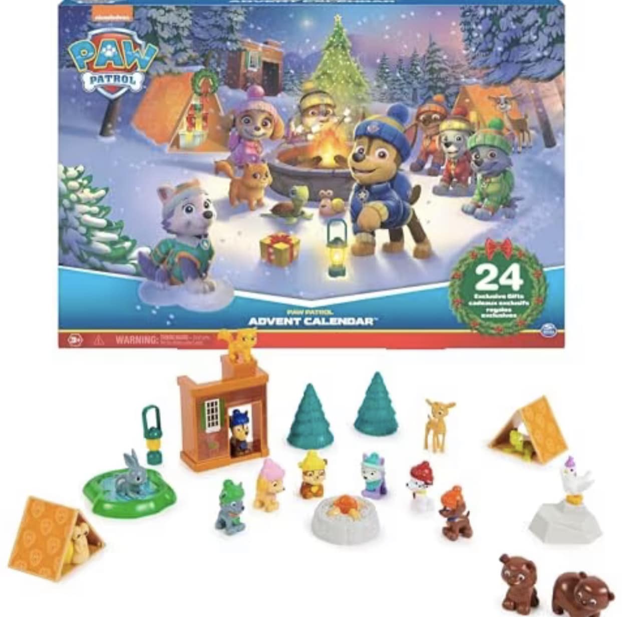 PAW Patrol Adventskalender 2023 24 Spielzeugen für 10€ (statt 23,49€)