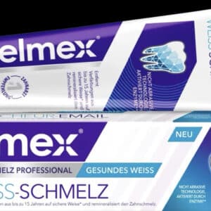 Elmex Weiß-Schmelz Zahnpasta gratis testen ab dem 13.11.23