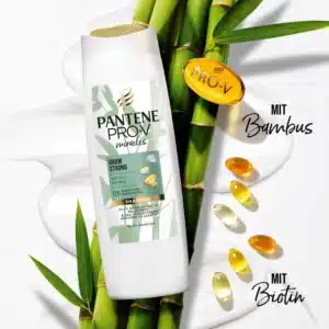Fehler? 💆 6x Pantene Pro-V Miracles Grow Strong Shampoo mit Biotin & Bambus (mit je 250 ml)