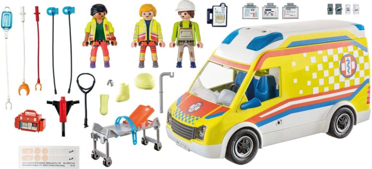Playmobil City Life Rettungswagen mit Licht & Sound