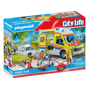 Playmobil City Life Rettungswagen mit Licht & Sound für 34,99€ (statt 45€)