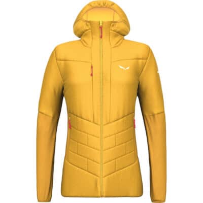 Salewa Ortles Hybrid Damen-Jacke Gelb