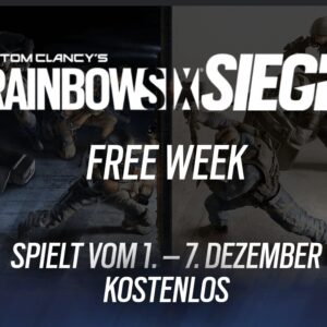 Rainbow Six Siege gratis spielen: Free Week bis 07.12.2023 *alle Plattformen*