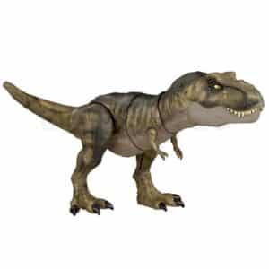 Mattel Jurassic World Thrash 'N Devour Tyrannosaurus Rex mit Brüllfunktion