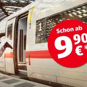 Super Sparpreis der Deutschen Bahn: Ab 9,99€ reisen