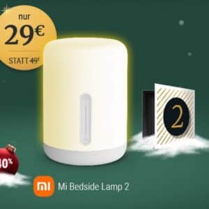 Xiaomi Bedside Lamp 2 (Nachttischlampe) für 29€ statt 37,82€