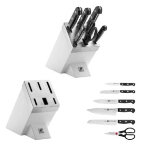 Zwilling Messerblock Gourmet (weiß) selbstschärfend (7-tlg.) für 119,99€ statt 149,99€