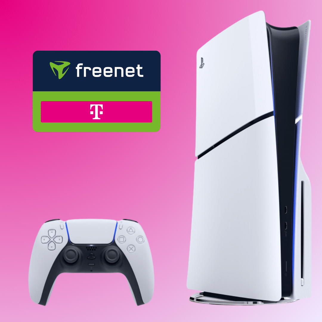 Thumbnail Eff. 6,11€/Monat! 🎮 PS5 Slim Disc für 1€ + 20GB 5G LTE Telekom Allnet für mtl. 24,99€ + 50€ Wechselbonus