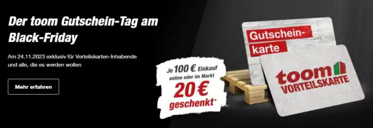 toom GutscheinTag