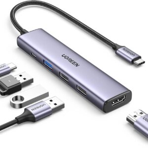 🚀 5 in 1 USB C Hub von UGREEN für 11,99€ (statt 20€)
