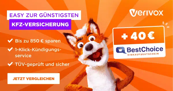 Verivox Kfz!🤑 40€ Bonus vom Doc!💸