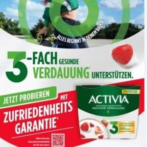 Activia 4er gratis testen