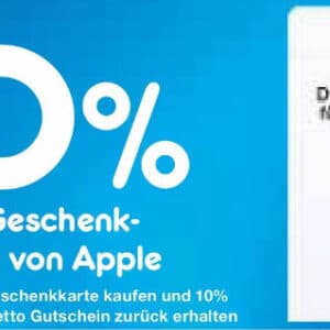 Netto: Apple Geschenkkarten mit 10% Einkaufsgutschein