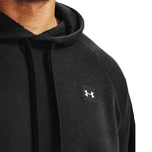 Under Armour Herren Rival Fleece Hoodie schwarz für 19,99€ (statt 29,99€)