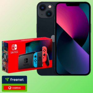 iPhone 13 (128GB) für 59€ + gratis Switch + 25GB LTE Telekom Allnet für mtl. 41,99€ + 150€ Wechselbonus (freenet Telekom green LTE)
