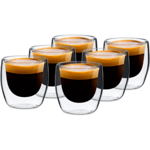 GLASWERK Design Espressotassen 6er-Set für 17,25€ (statt 35€)