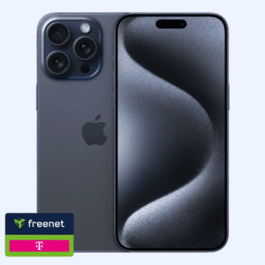 🤑 Apple iPhone 15 Pro Max (256GB) für 209€ + 150€ Wechselbonus + 60GB LTE Telekom Allnet für 54,99€/Monat (freenet Telekom green)