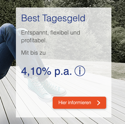 Thumbnail 💸 Stellantis Direktbank: Tagesgeldgonto mit bis zu 4,10% Zinsen p.a.