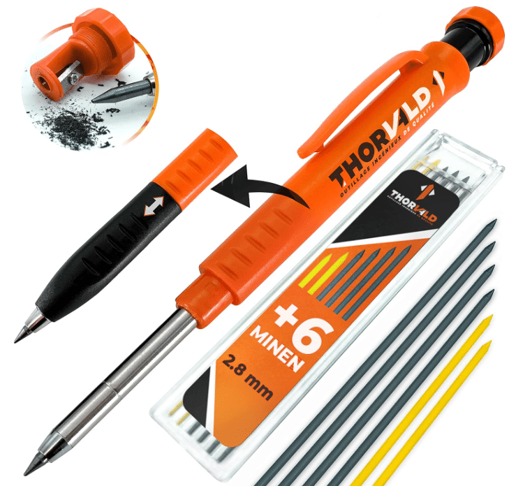Thumbnail ✏️ Thorvald Tieflochmarker Bleistift Set für 8,49€ (statt 13€)