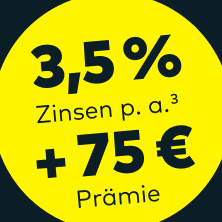 comdirect: 75€ Prämie fürs Girokonto + 3,5% Zinsen p.a. auf dem Tagesgeldkonto