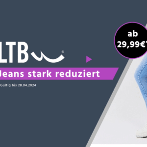 👖 LTB Jeans Sale: Herren &amp; Damen Jeans ab 29,99€