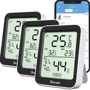 🚀 Govee Thermometer Hygrometer, Mini LCD Digital Thermometer, 3er Pack für 32,99€ (statt 43€) 🤩