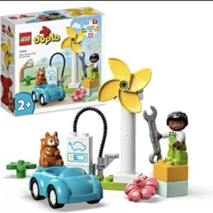 LEGO 10985 DUPLO Town Windrad und Elektroauto für 4,99€ (statt 8,99€)