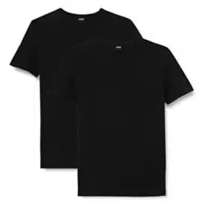 2x BOSS Herren Round Neck T-Shirt in Schwarz nur 21,55€