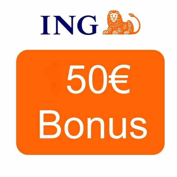 Thumbnail ING Girokonto mit 50€ Bonus