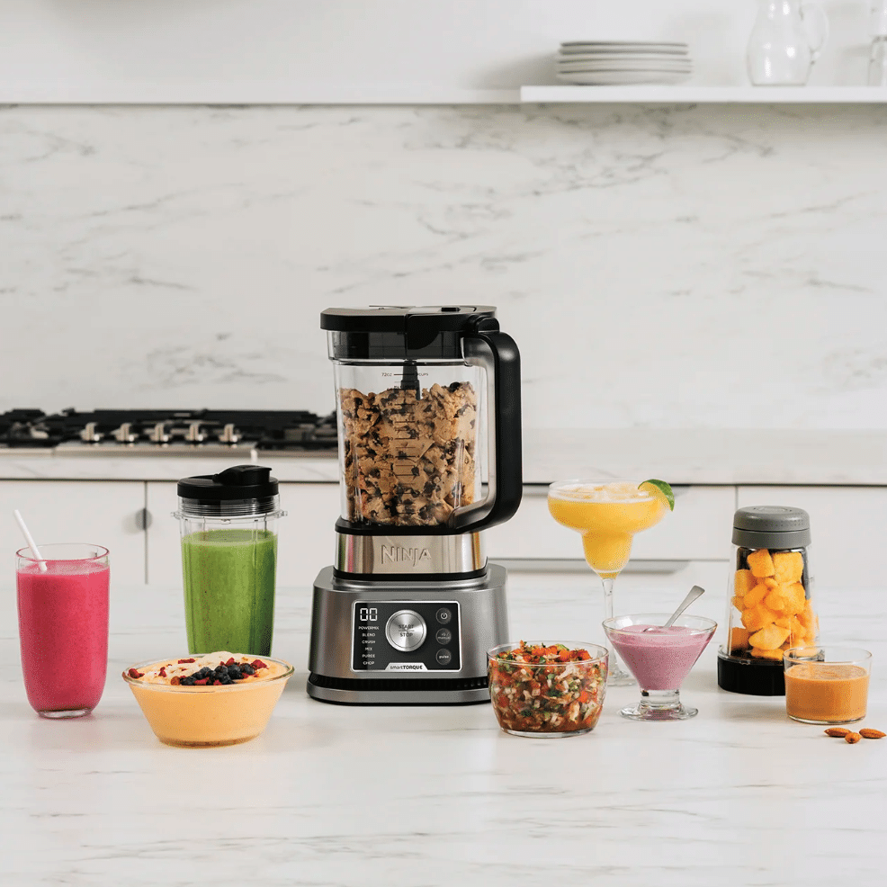 🍹 Ninja Blender 3 in 1-Standmixer Foodi Power Nutri Blender inkl. 3 Behälter (Modell: CB350EU)