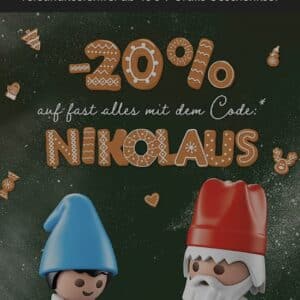 20% Nikolaus Rabatt bei Playmobil